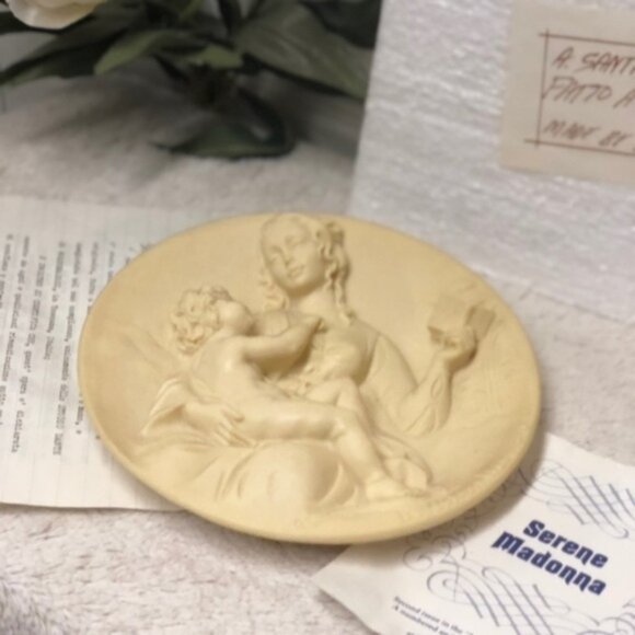 MADONNA Modesta Plate by Alberto Santangela